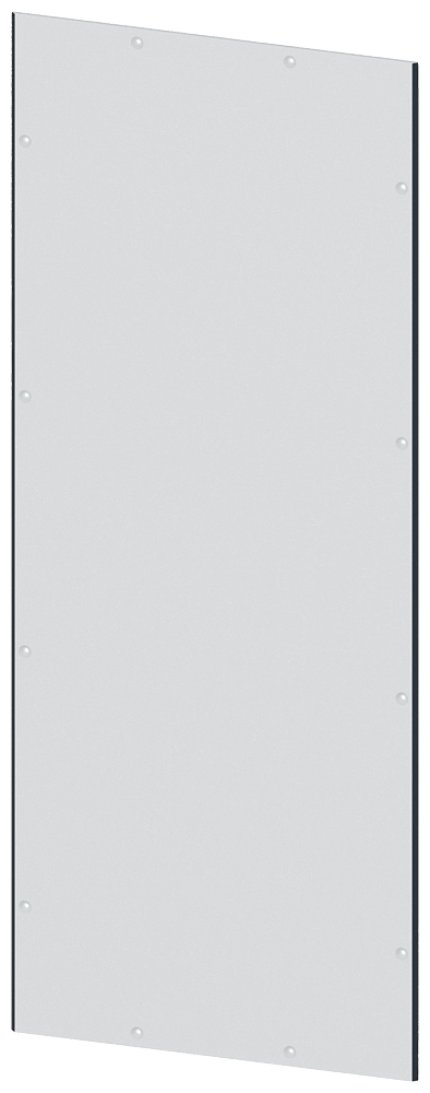 Seitenwand ST 0,8mm RAL7035 pulverbesch
