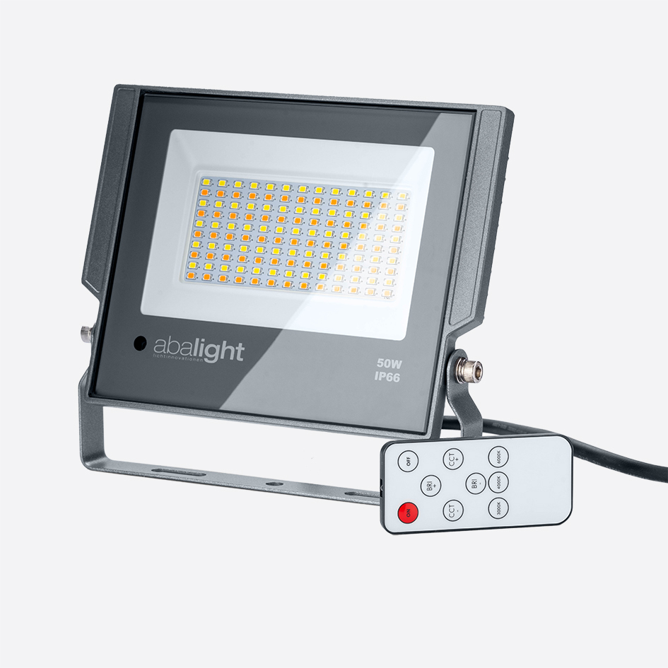 LED-Anbaustrahler 30W MILU 3000-6000K gr 3000lm Konv 1LED Alu IP66 mt Direktans