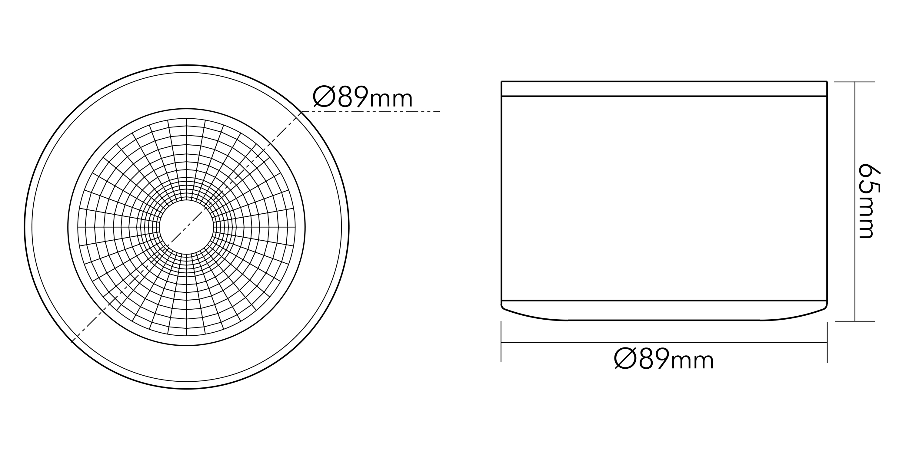 LED-Anbaustrahler 8W 4000K 630lm Konv chr glz 1LED Alu IP40 RF:hochglänzend
