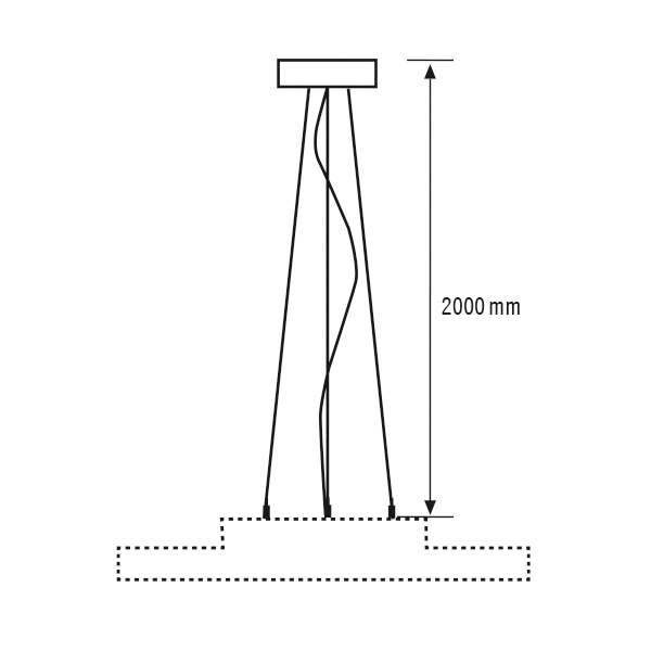 Befestigungsset ws Alu L2000mm