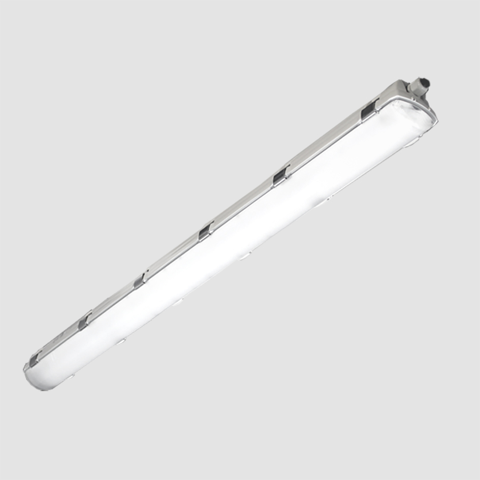 LED-Feuchtraumleuchte 24W 4000K 3650lm gr Konv IP66 1455x95x84mm