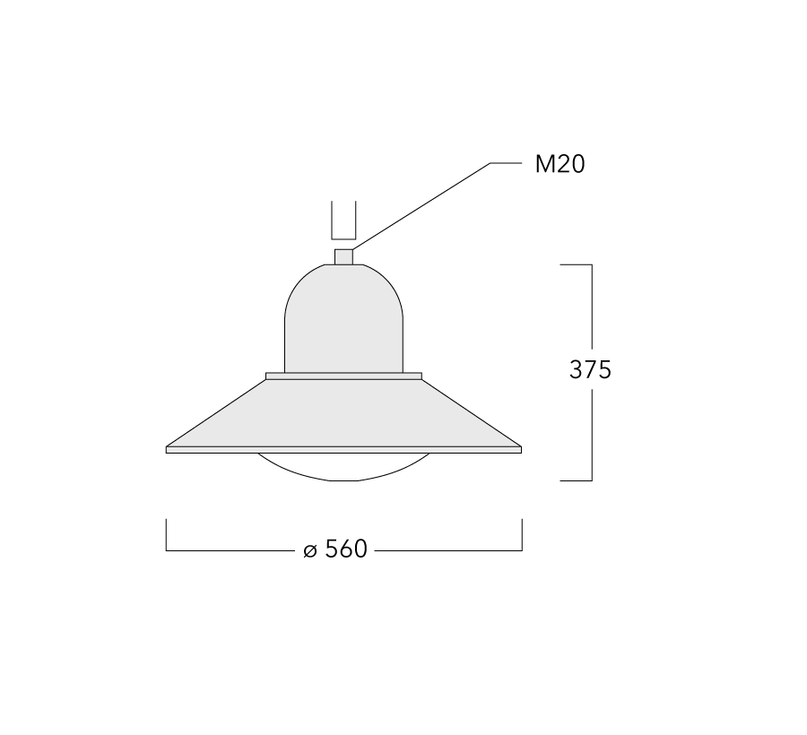 LED-Ansatzleuchte 28W 76mm 4000K 2289lm gr elektr.Trafo Alu Kst_opal IP55