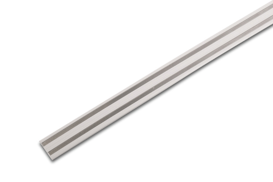 Stromschiene 1ph 1500mm ws 24V Kst 16x3,2mm rechteck