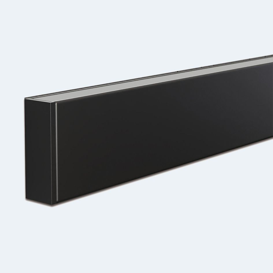 LED-Wandanbauleuchte 16,8W 2700-5000K sw 745lm IP20 1200x73x33mm