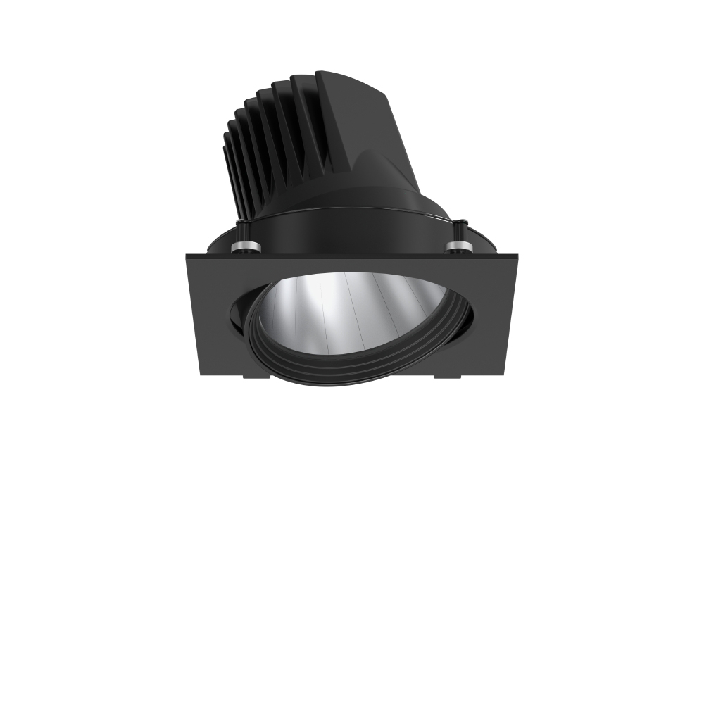 LED-Einbaustrahler 25W MAGCARDO 3000K sw 3050lm Dimmung DALI 1LED Alu IP20 mt