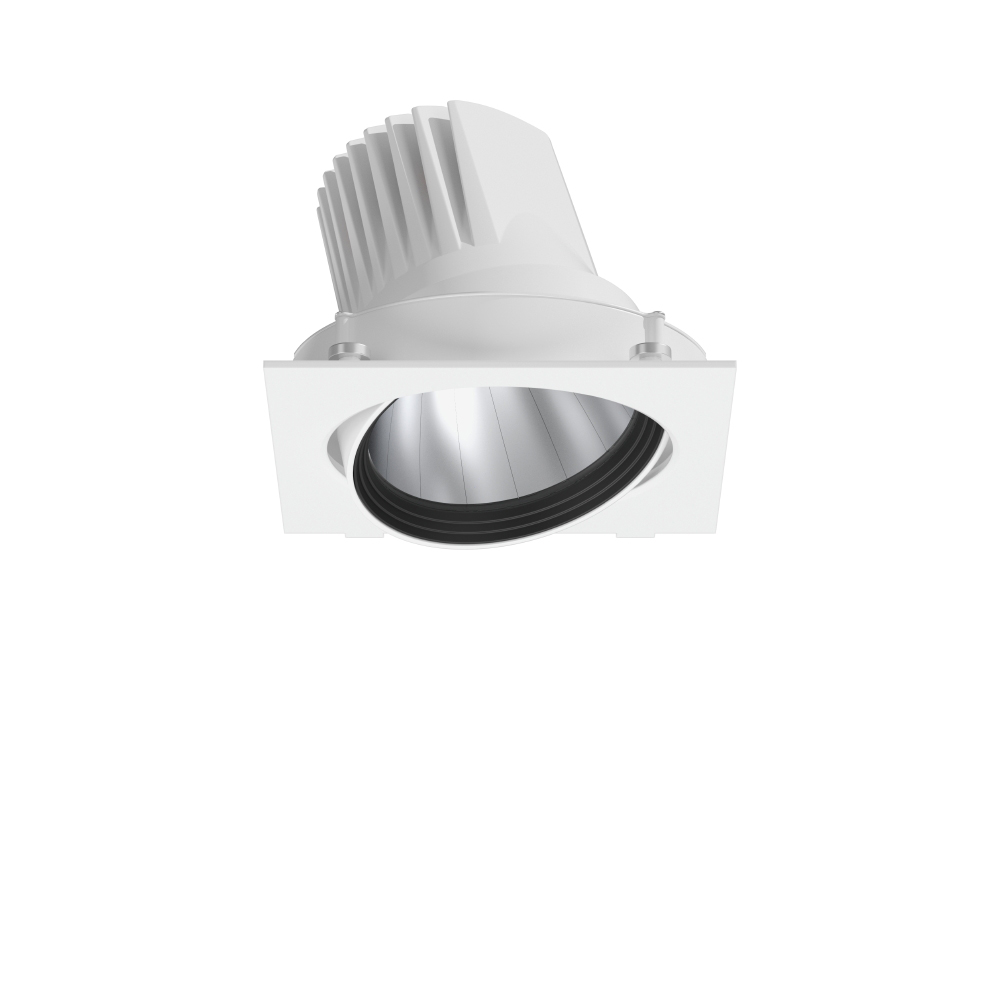 LED-Einbaustrahler 35W MAGCARDO 3000K ws 4200lm 1LED Alu IP20 mt RF:hochglänzend