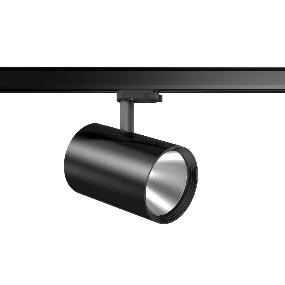 LED-Schienenstrahler 25W DEECOS 4000K sw 3300lm Konv Dimmung DALI 1LED Alu IP20