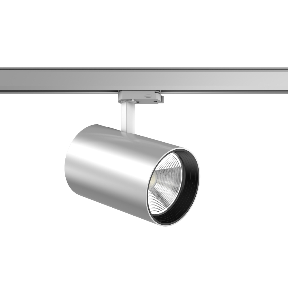LED-Schienenstrahler 35W DEECOS 4000K si 3700lm Konv 1LED Alu IP20 mt 3Ph