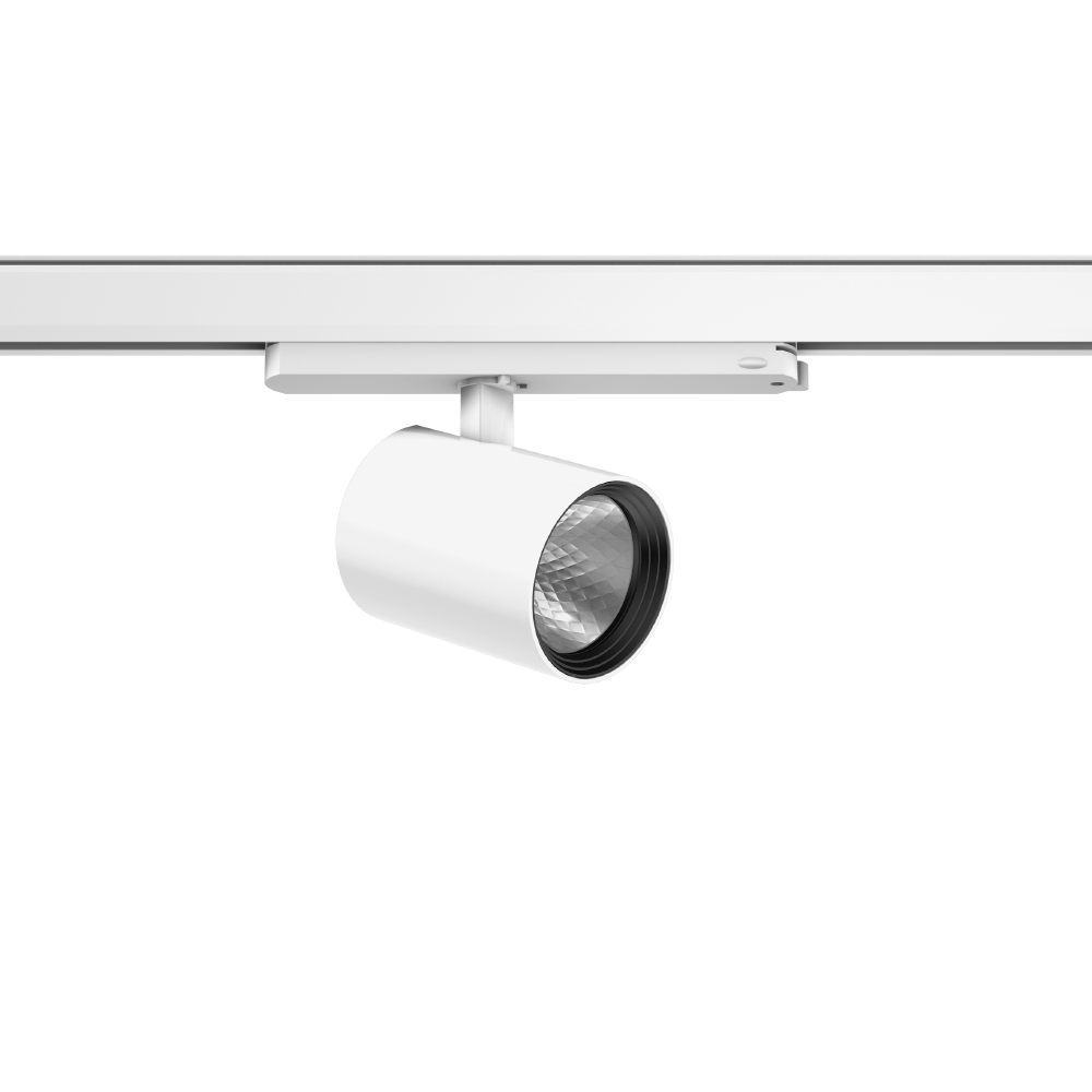 LED-Schienenstrahler 29W DEECOS 4000K ws 3550lm Konv 1LED Alu IP20 mt 3Ph