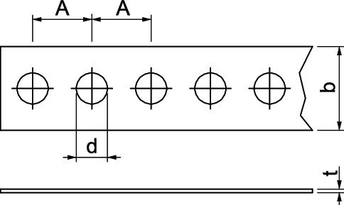 Lochband 12mm ST rnd vz