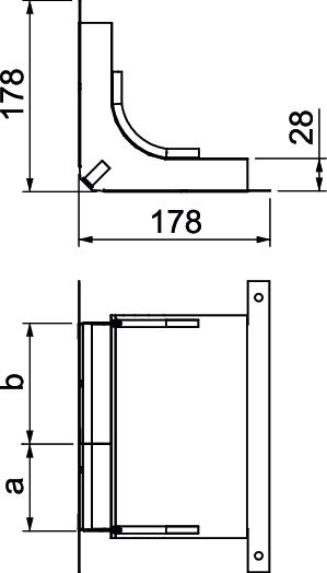 Vertikalkrümmer ST 2zug 270x178mm vz