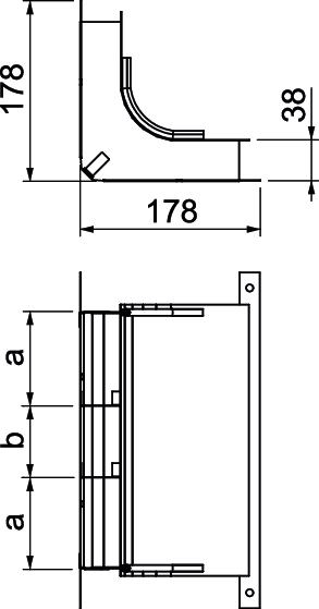 Vertikalkrümmer ST 3zug 330x178mm vz