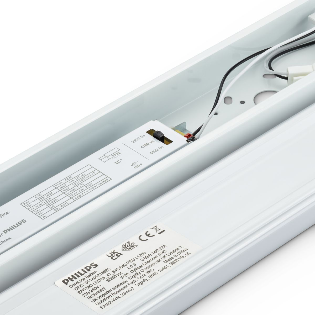 LED-Lichtleiste 48W CoreLine 4000K 1LED 6400lm IP20