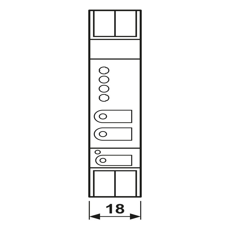 Koppler KNX REG 1TE