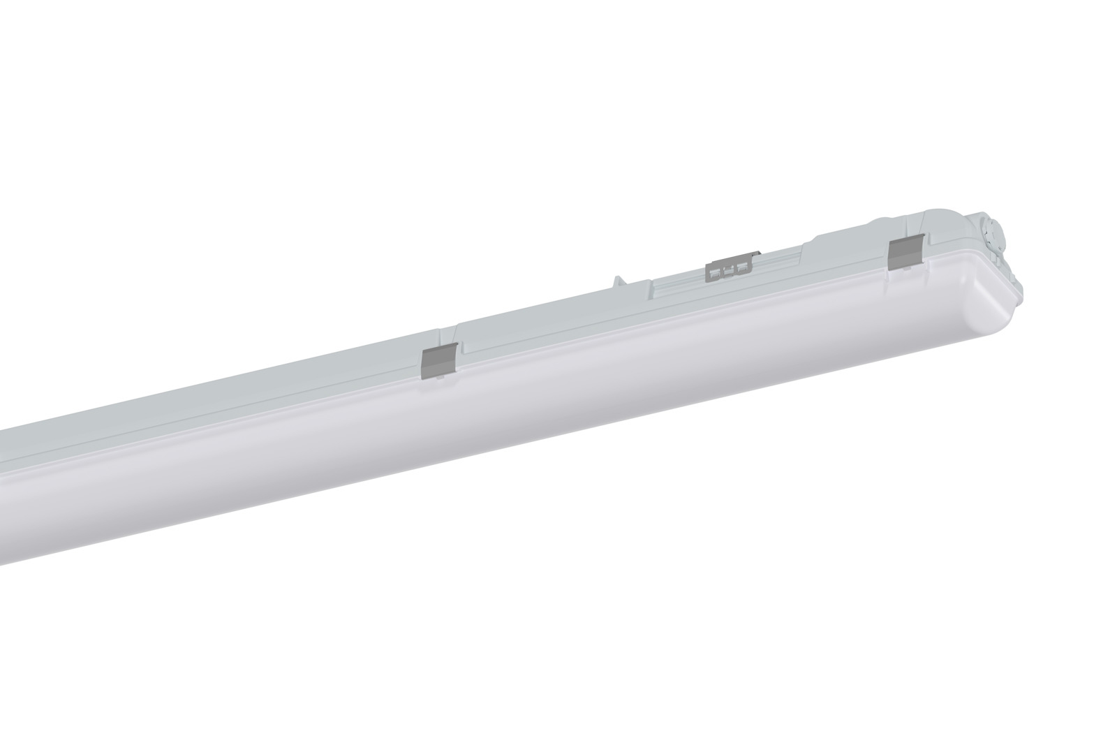 LED-Feuchtraumleuchte LUXANO2 70W 4000K 10690lm gr IP65 1477x85x88mm