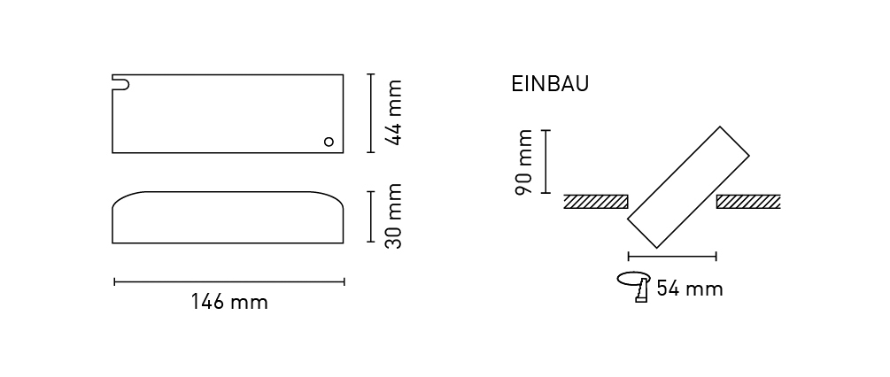 LED-Trafo 1-35W 850mA 3-42V IP20 Kstgeh stat 146x44x30mm