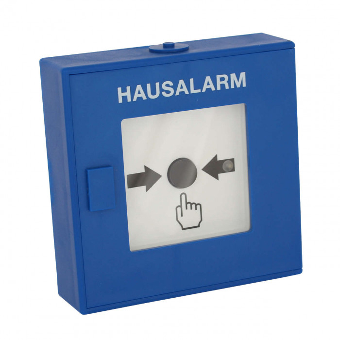 Funk-Hausalarm Funk VdS 85x85x58mm VdS anerkannt Mit Papierabdeckung