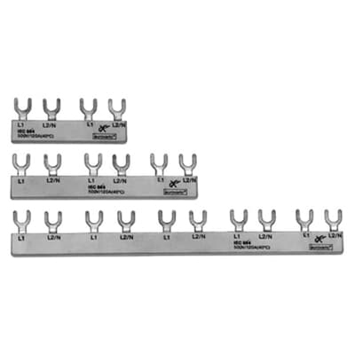 Phasenschiene 1ph 27mm 1016mm 16qmm 110A Gabel Isoliert