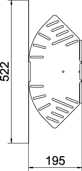 Gelenkbogen_kompl var ST horiz 110x200mm int.Verb integrierter Verbinder110x200mm