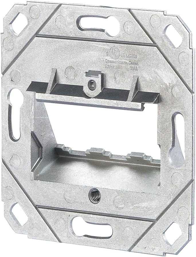 Modulaufnahme rws 3xRJ45 Kanaleinb schräg RAL9010