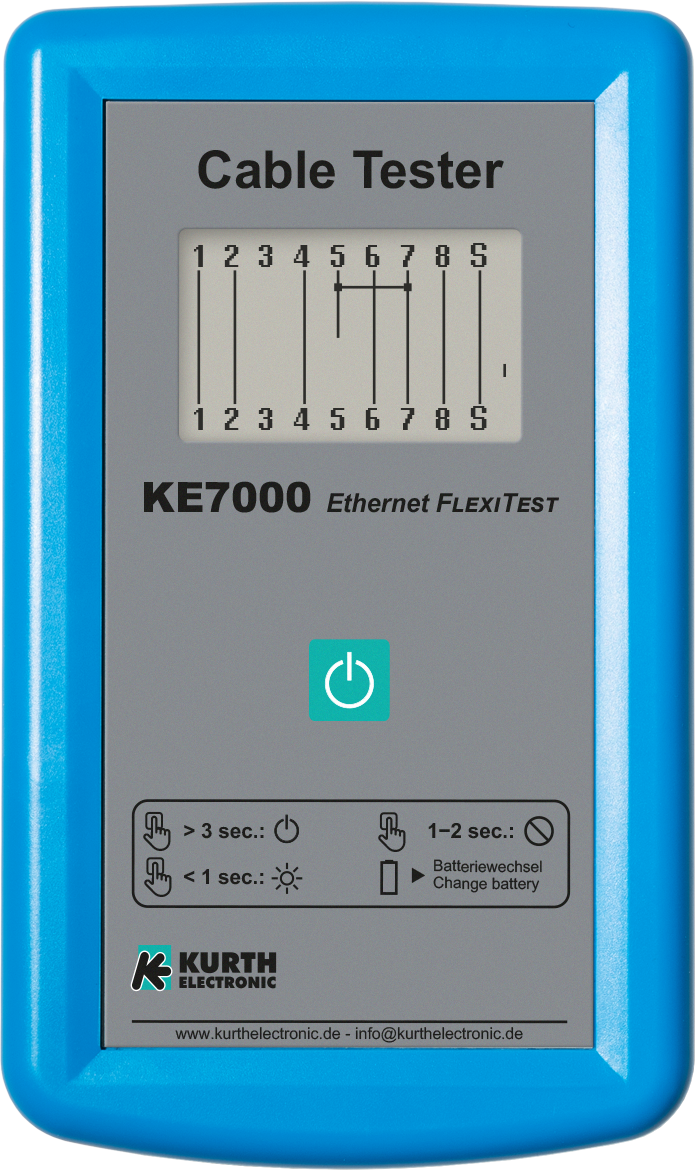 LAN-Kabeltester f.RJ45/11 +Tasche