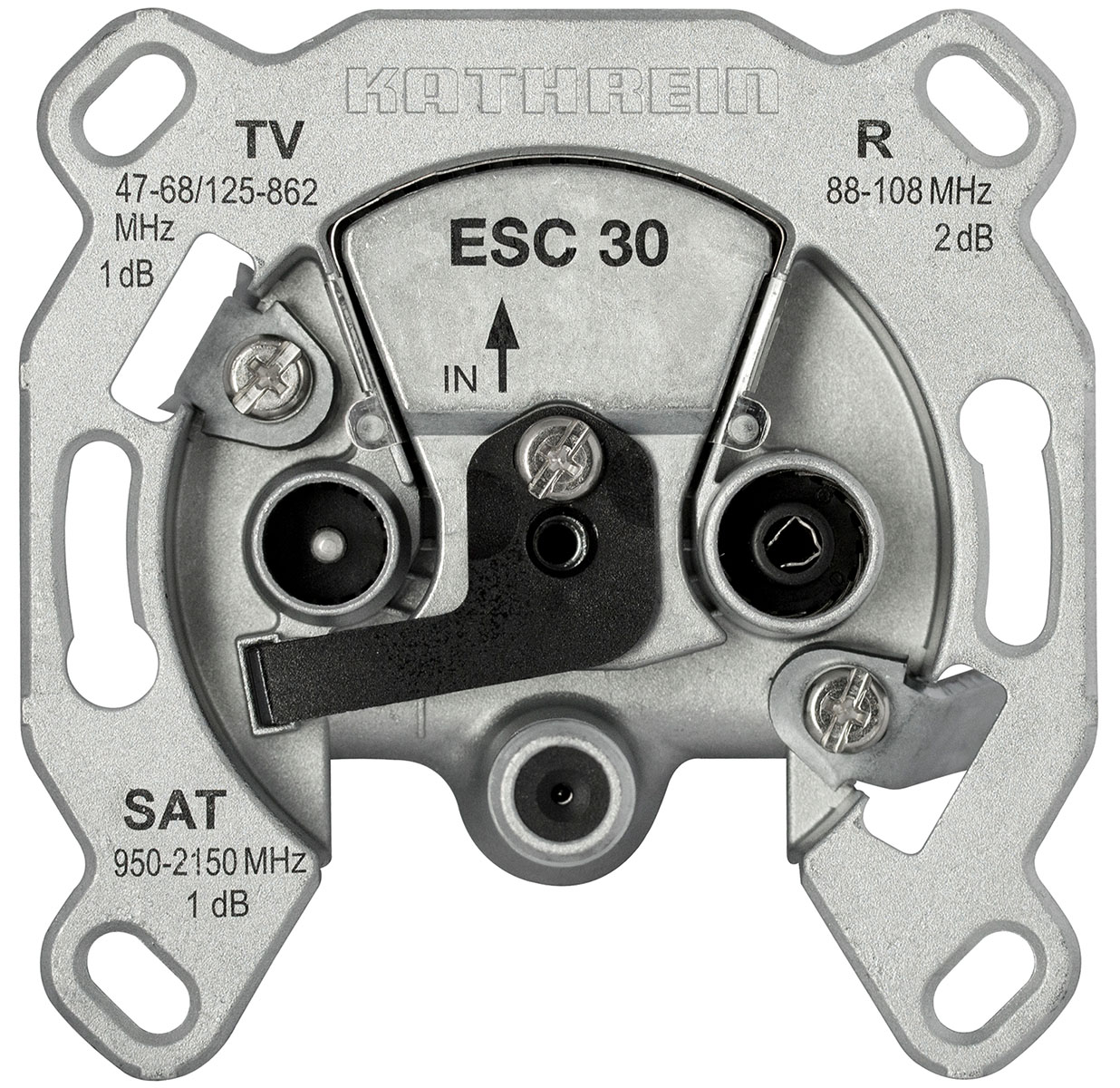 Enddose Sat/BK 3f 1dB/860 1dB/2150 Fernsp 88-108MHz/Rad 5-862MHz/TV