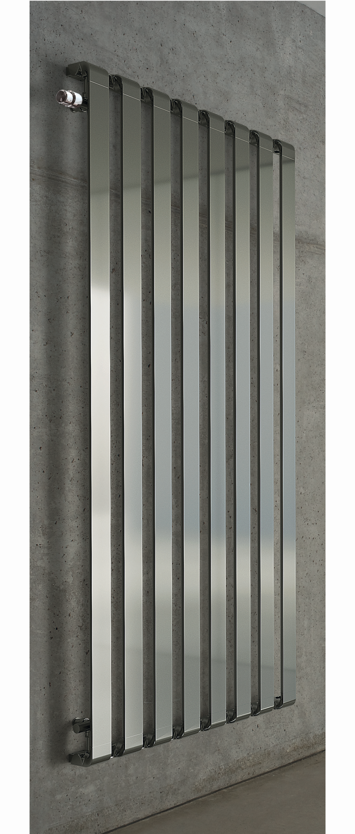 Bemm Designer-Heizkörper Step V 1800 x 670 mm, weiß