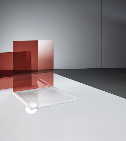 Duschwanne BetteUltra 5806 170x100x3,5cm, Glasur, Mini-Wannenträger, manhattan