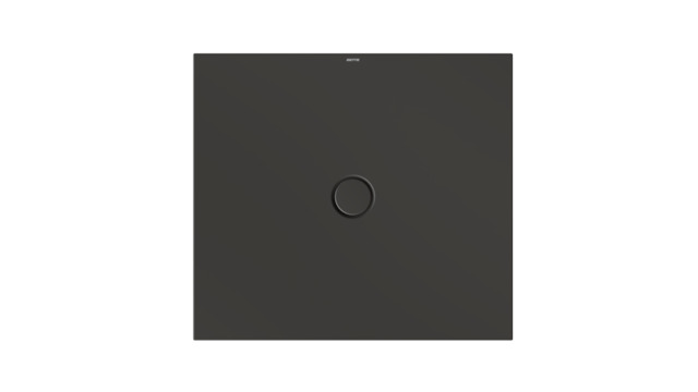 Duschfläche BetteFloor 1661 100x90cm, Antirutsch/Pro, Mini-Wannenträger, anthracite