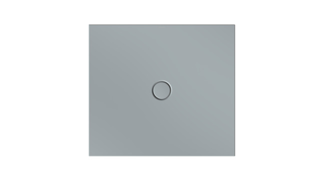 Duschfläche BetteFloor 1661 100x90cm, Mini-Wannenträger, quartz