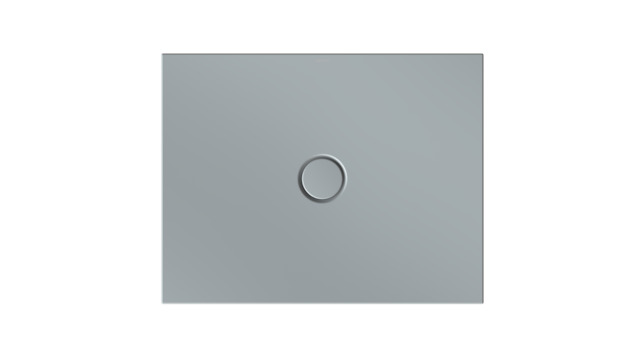 Duschfläche BetteFloor 5711 90x70cm, Glasur, Mini-Wannenträger, quartz
