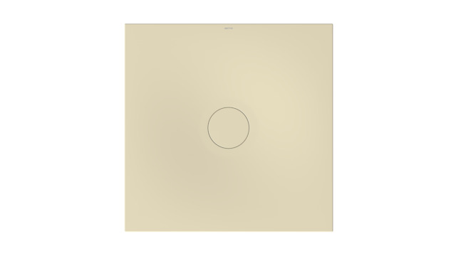 Bette Duschfliese BetteAir 1000 x 1000 mm, cream, Rechteck, glasierter Titan-Stahl