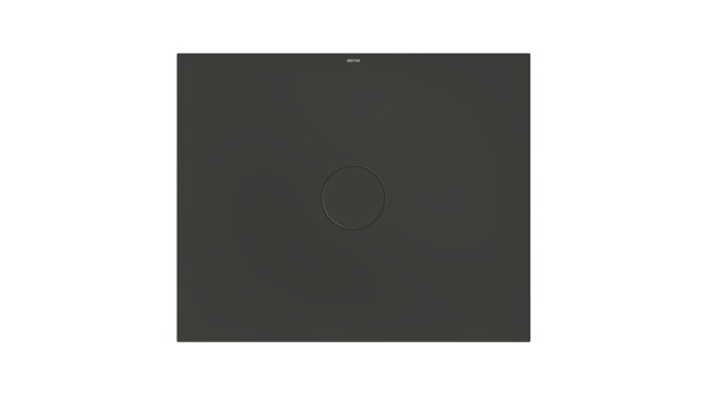 Bette Duschfliese PLUS BetteAir 1100 x 900 mm, anthracite, Rechteck, glasierter Titan-Stahl