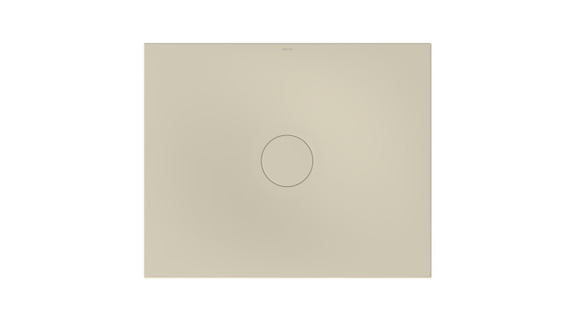 Bette Duschfliese PLUS BetteAir 1100 x 900 mm, beige, Rechteck, glasierter Titan-Stahl, mit Minimum-Täger