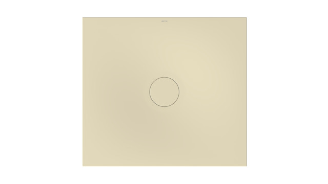 Bette Duschfliese BetteAir 1100 x 1000 mm, cream, Rechteck, glasierter Titan-Stahl
