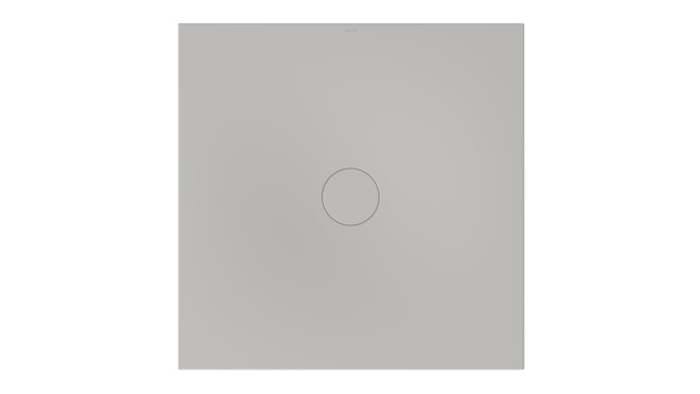 Bette Duschfliese PLUS BetteAir 1200 x 1200 mm, dust, Rechteck, glasierter Titan-Stahl
