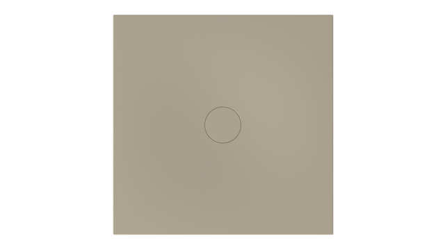 Bette Duschfliese PLUS BetteAir 1200 x 1200 mm, cashmere, Rechteck, glasierter Titan-Stahl