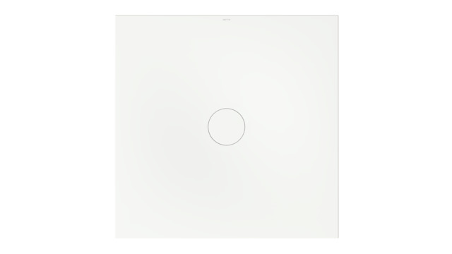 Bette Duschfliese PLUS BetteAir 1200 x 1200 mm, snow, Rechteck, glasierter Titan-Stahl