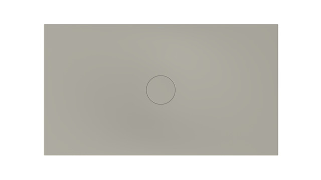 Bette Duschfliese BetteAir 1600 x 900 mm, stone, Rechteck, glasierter Titan-Stahl