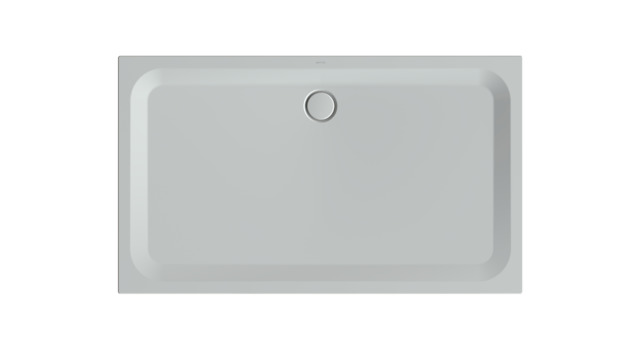Duschwanne BetteUltra 5806 170x100x3,5cm, Glasur, Mini-Wannenträger, manhattan