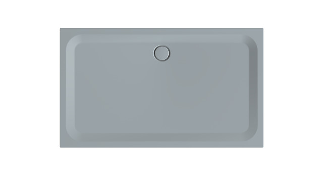 Duschwanne BetteUltra 5806 170x100x3,5cm, Glasur, Mini-Wannenträger, quartz