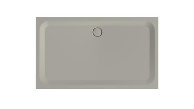 Duschwanne BetteUltra 5806 170x100x3,5cm, Glasur, Mini-Wannenträger, stone