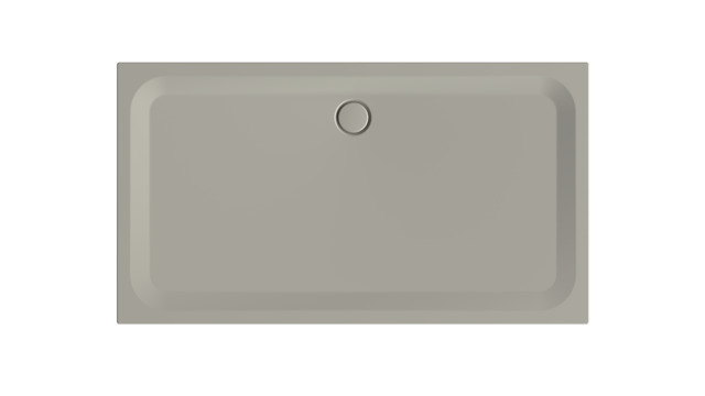 Duschwanne BetteUltra 5808 180x100x3,5cm, Mini-Wannenträger, stone