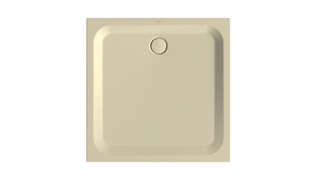 Duschwanne BetteUltra 8743 110x110x3,5cm, Mini-Wannenträger, cream