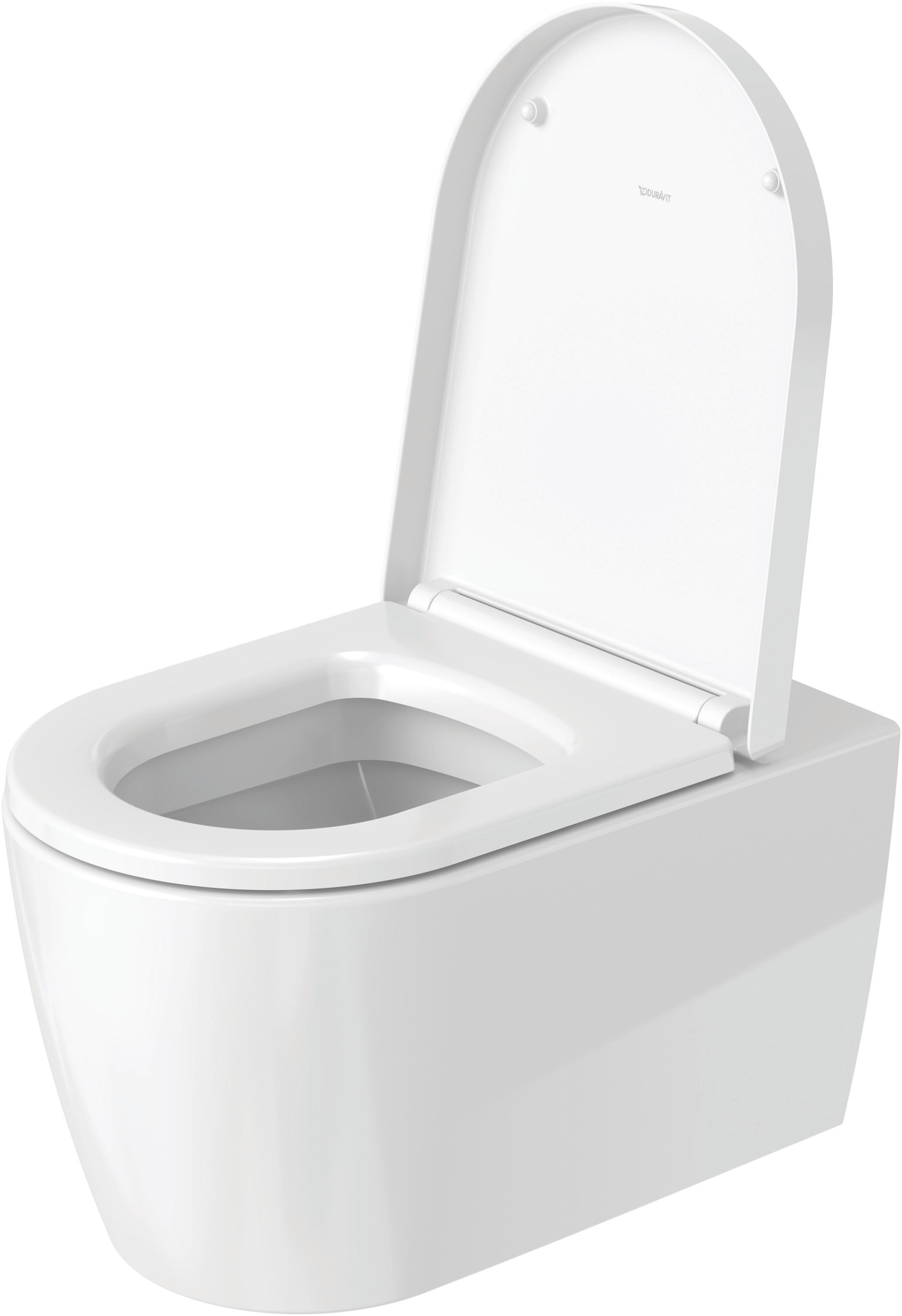 Duravit WC-Sitz Me by Starck Scharniere Edelstahl, mit Absenkautomatik, abnehmbar, weiß