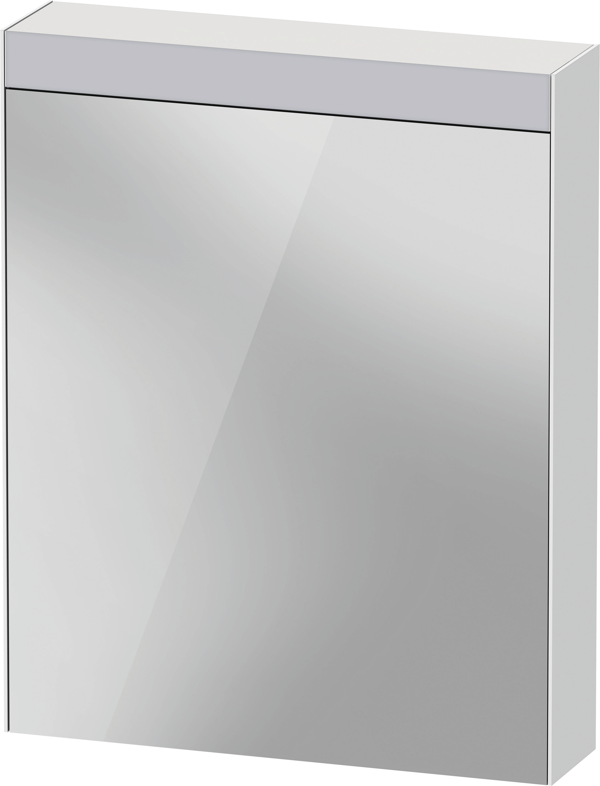 Duravit Universal-Spiegelschrank Best Version Anschlag links, 61x14,8x76cm, 1 Tür, 12 W, LED