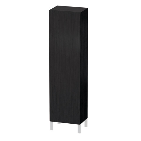 Duravit Hochschrank L-Cube 50x36,3x176cm, Tür rechts, eiche schwarz