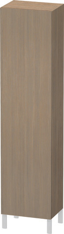 Duravit Hochschrank L-Cube individual, Tür rechts, eiche terra