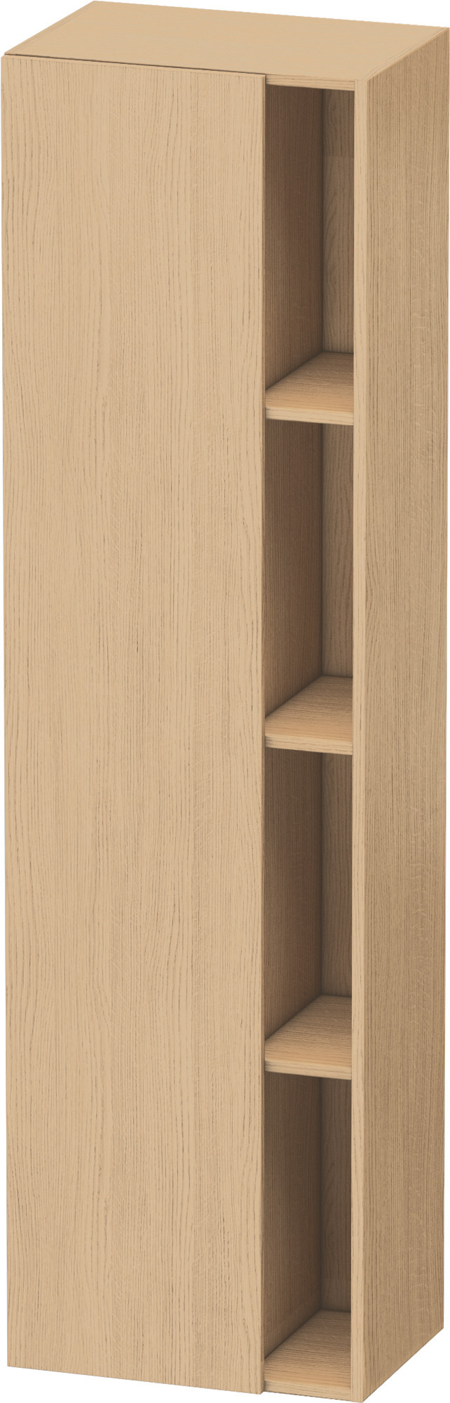 Duravit Hochschrank DuraStyle 50x36x180cm, Tür links, Eiche natur