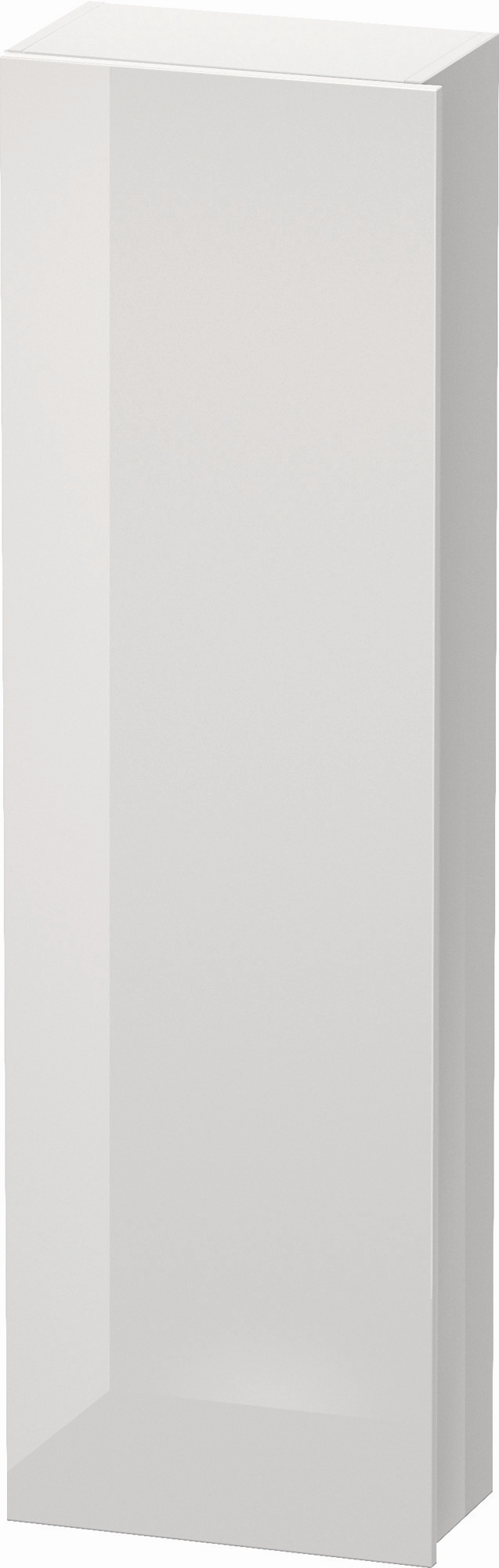 Duravit Hochschrank DuraStyle 40x24x140cm, Tür links, Eiche schwarz